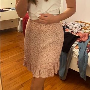 Floral Brandy Melville skirt